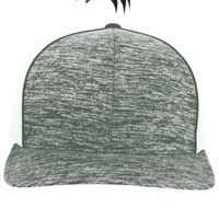 Aggressive Heather Trucker Snapback Cap Thumbnail