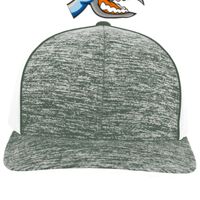 Aggressive Heather Trucker Snapback Cap Thumbnail