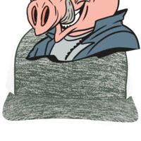 Aggressive Heather Trucker Snapback Cap Thumbnail