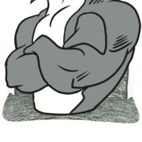 Aggressive Heather Trucker Snapback Cap Thumbnail