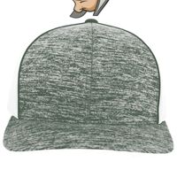 Aggressive Heather Trucker Snapback Cap Thumbnail