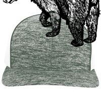 Aggressive Heather Trucker Snapback Cap Thumbnail