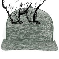 Aggressive Heather Trucker Snapback Cap Thumbnail