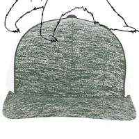 Aggressive Heather Trucker Snapback Cap Thumbnail