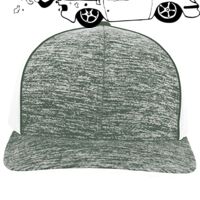 Aggressive Heather Trucker Snapback Cap Thumbnail