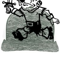 Aggressive Heather Trucker Snapback Cap Thumbnail