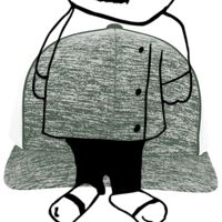 Aggressive Heather Trucker Snapback Cap Thumbnail