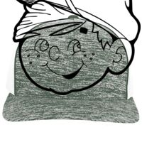 Aggressive Heather Trucker Snapback Cap Thumbnail