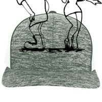 Aggressive Heather Trucker Snapback Cap Thumbnail