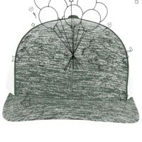 Aggressive Heather Trucker Snapback Cap Thumbnail