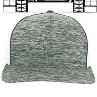 Aggressive Heather Trucker Snapback Cap Thumbnail