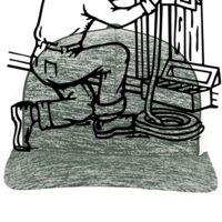 Aggressive Heather Trucker Snapback Cap Thumbnail