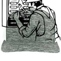 Aggressive Heather Trucker Snapback Cap Thumbnail