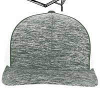 Aggressive Heather Trucker Snapback Cap Thumbnail