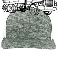 Aggressive Heather Trucker Snapback Cap Thumbnail