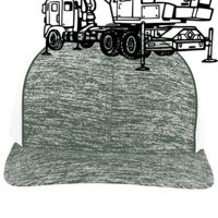 Aggressive Heather Trucker Snapback Cap Thumbnail