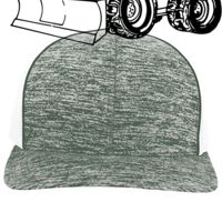 Aggressive Heather Trucker Snapback Cap Thumbnail