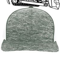 Aggressive Heather Trucker Snapback Cap Thumbnail