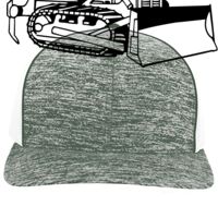 Aggressive Heather Trucker Snapback Cap Thumbnail