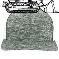 Aggressive Heather Trucker Snapback Cap Thumbnail