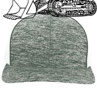 Aggressive Heather Trucker Snapback Cap Thumbnail