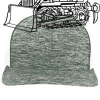 Aggressive Heather Trucker Snapback Cap Thumbnail