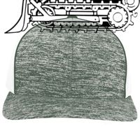 Aggressive Heather Trucker Snapback Cap Thumbnail