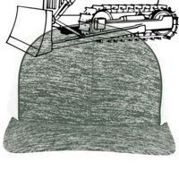 Aggressive Heather Trucker Snapback Cap Thumbnail