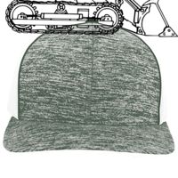 Aggressive Heather Trucker Snapback Cap Thumbnail