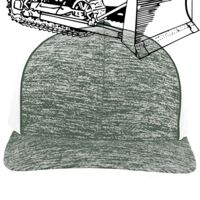 Aggressive Heather Trucker Snapback Cap Thumbnail