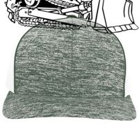 Aggressive Heather Trucker Snapback Cap Thumbnail