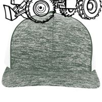 Aggressive Heather Trucker Snapback Cap Thumbnail