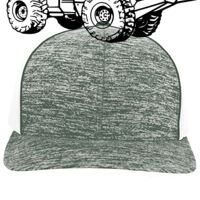 Aggressive Heather Trucker Snapback Cap Thumbnail