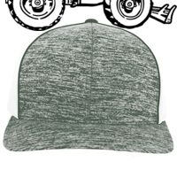 Aggressive Heather Trucker Snapback Cap Thumbnail