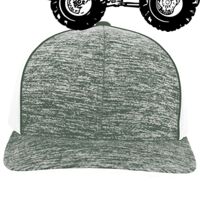Aggressive Heather Trucker Snapback Cap Thumbnail