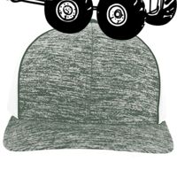 Aggressive Heather Trucker Snapback Cap Thumbnail