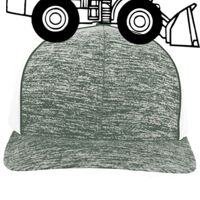 Aggressive Heather Trucker Snapback Cap Thumbnail