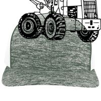 Aggressive Heather Trucker Snapback Cap Thumbnail