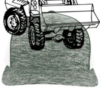 Aggressive Heather Trucker Snapback Cap Thumbnail