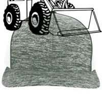 Aggressive Heather Trucker Snapback Cap Thumbnail