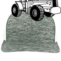 Aggressive Heather Trucker Snapback Cap Thumbnail