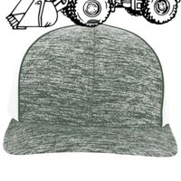 Aggressive Heather Trucker Snapback Cap Thumbnail