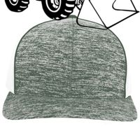 Aggressive Heather Trucker Snapback Cap Thumbnail