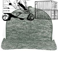 Aggressive Heather Trucker Snapback Cap Thumbnail