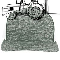 Aggressive Heather Trucker Snapback Cap Thumbnail