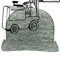 Aggressive Heather Trucker Snapback Cap Thumbnail