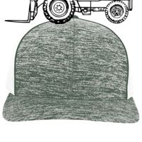 Aggressive Heather Trucker Snapback Cap Thumbnail