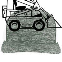 Aggressive Heather Trucker Snapback Cap Thumbnail