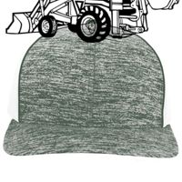 Aggressive Heather Trucker Snapback Cap Thumbnail