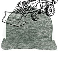 Aggressive Heather Trucker Snapback Cap Thumbnail